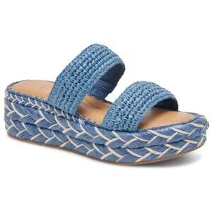 Dolce Vita Corla Braided Platform Slide Sandal